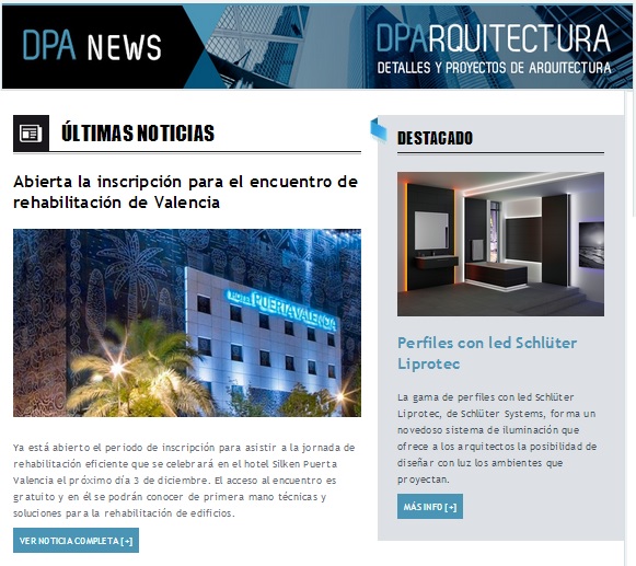 Newsletter DPArquitectura